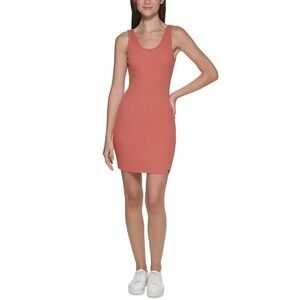Jr427 calvin klein jeans mojave ribbed tank dress size M